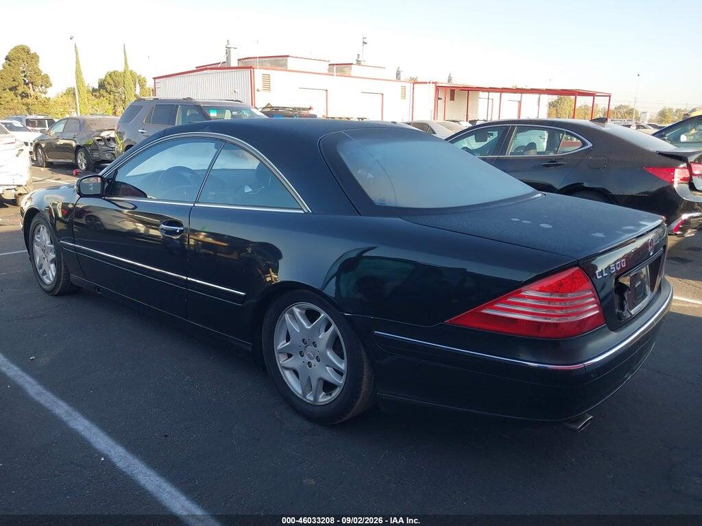 WDBPJ75J7YA005707 2000 MERCEDES-BENZ CL 500 photo no. 3