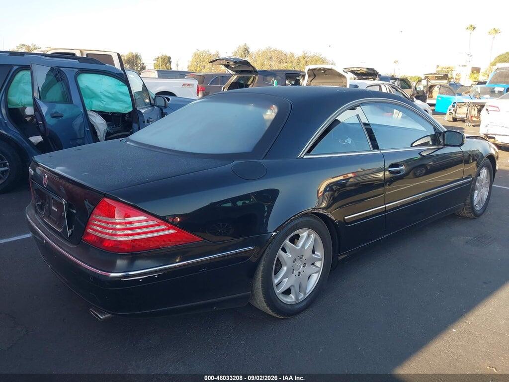 WDBPJ75J7YA005707 2000 MERCEDES-BENZ CL 500 photo no. 4