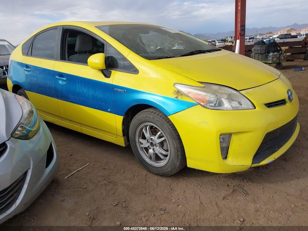 JTDKN3DU9D0339662 2013 TOYOTA PRIUS photo no. 1