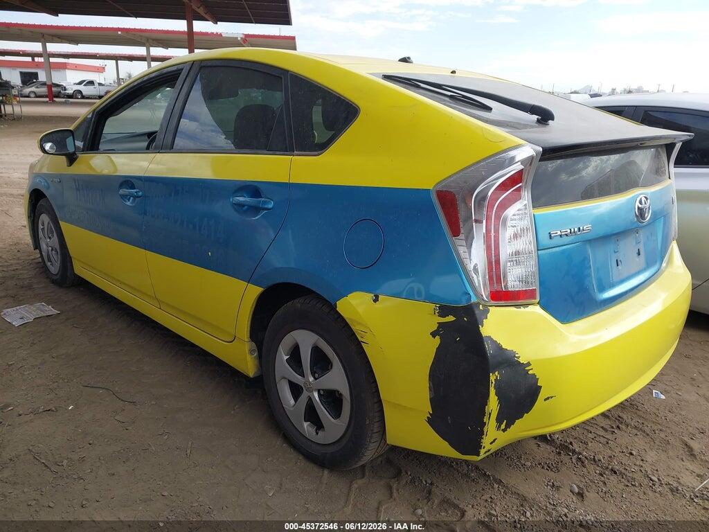 JTDKN3DU9D0339662 2013 TOYOTA PRIUS photo no. 3
