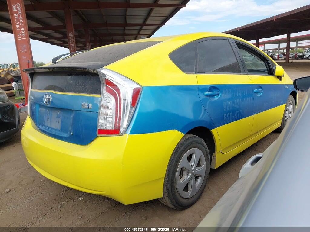 JTDKN3DU9D0339662 2013 TOYOTA PRIUS photo no. 4
