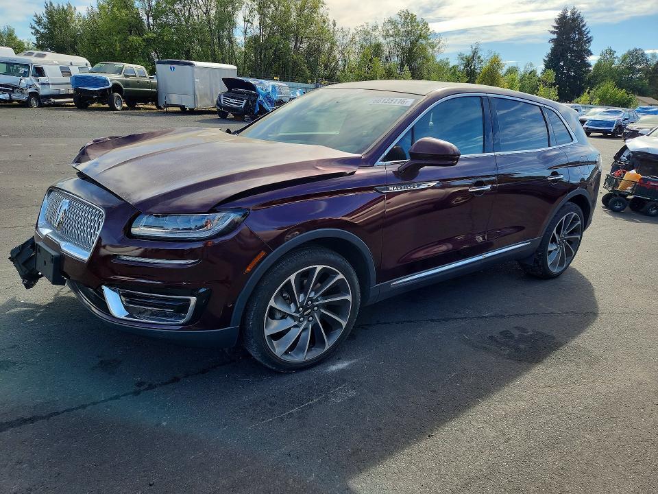 2019 LINCOLN NAUTILUS 2LMPJ8LP3KBL12527