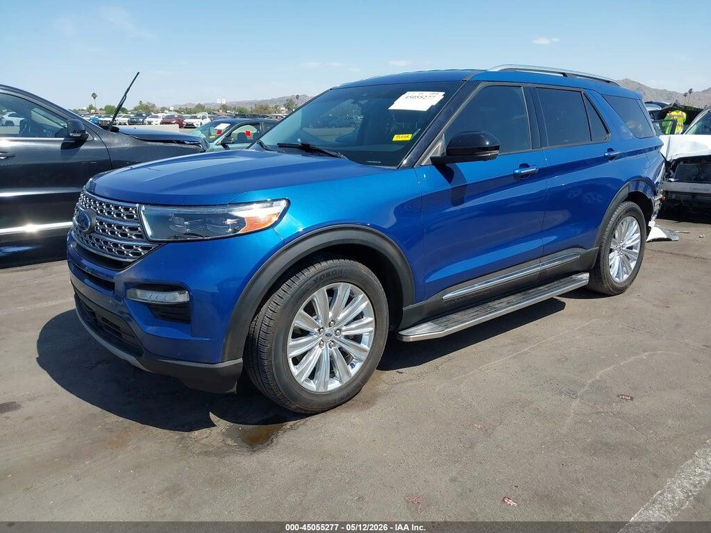 1FM5K7FW3MNA09557 2021 FORD EXPLORER photo no. 2