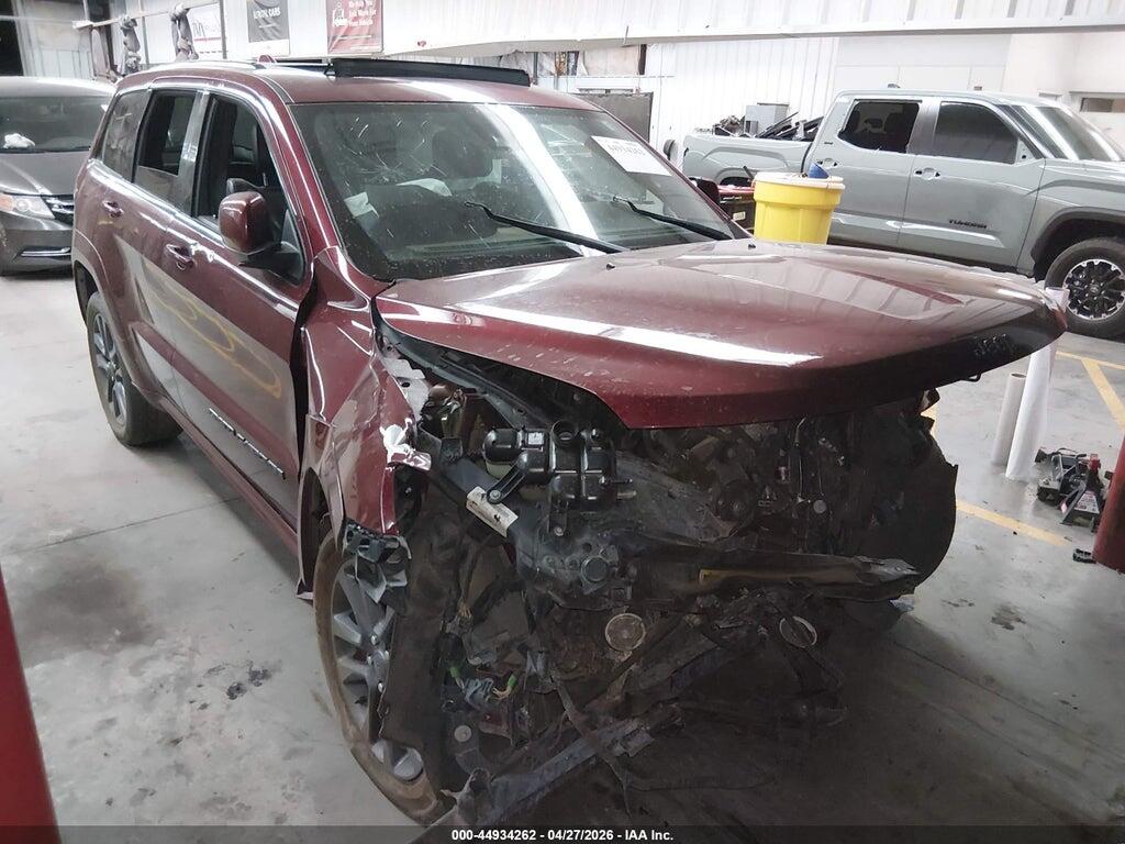 1C4RJECG2JC246705 2018 JEEP GRAND CHEROKEE photo no. 1