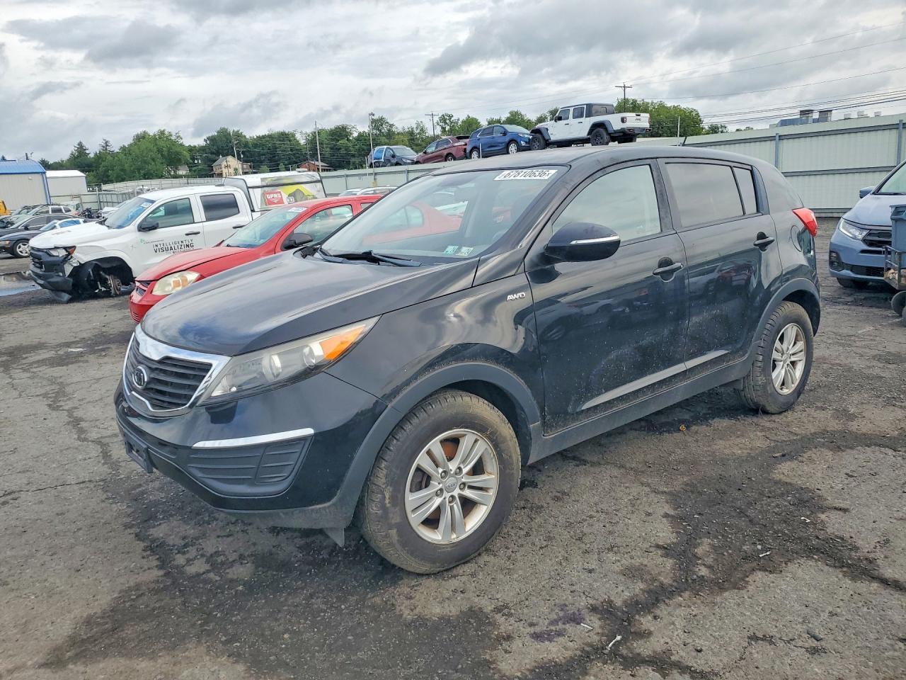 2011 KIA SPORTAGE KNDPBCA29B7095453