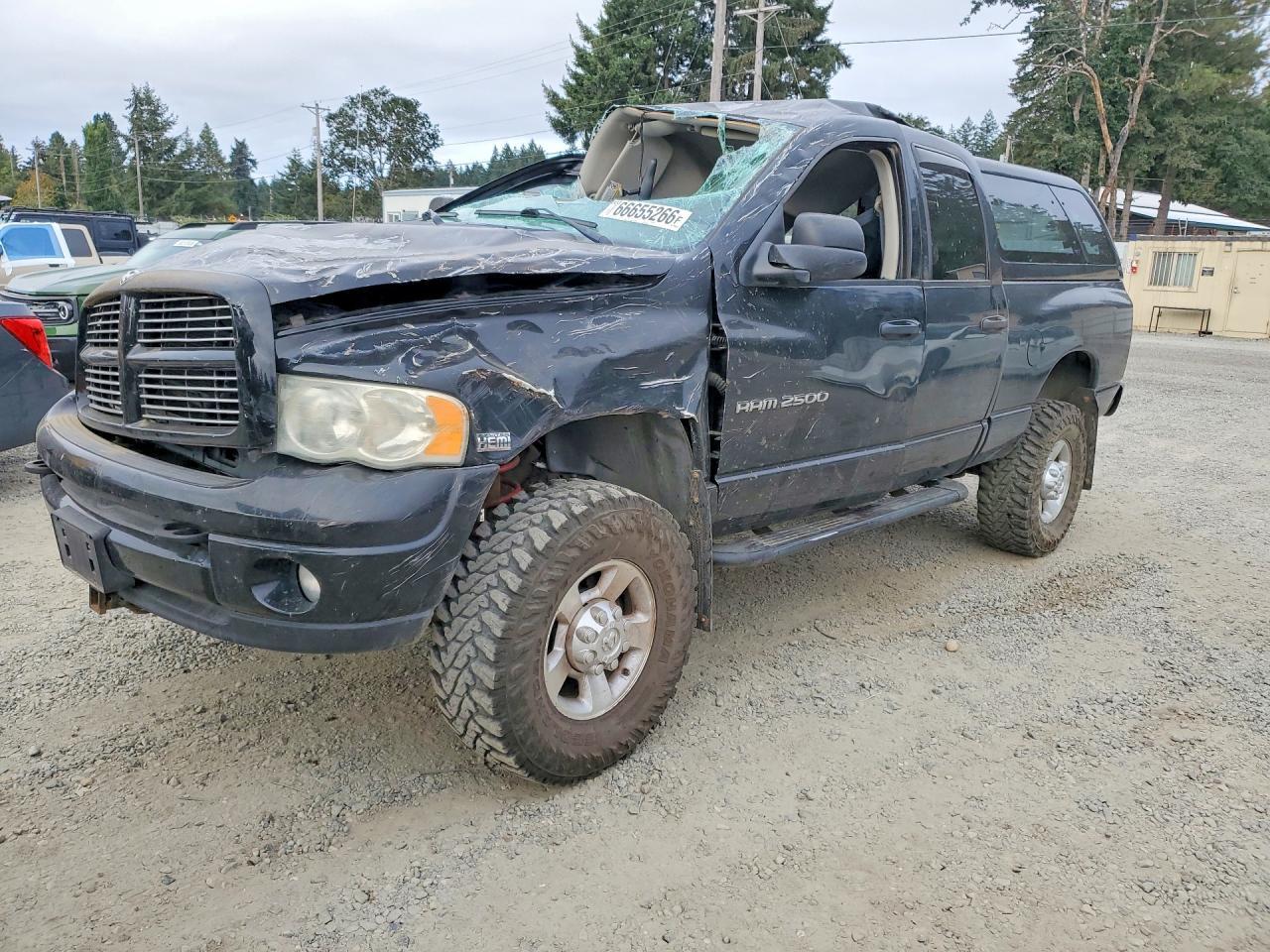2003 DODGE RAM 2500 3D3KU28D03G838844