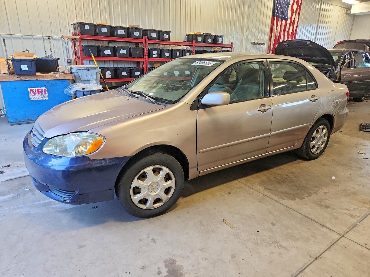 2003 TOYOTA COROLLA 1NXBR32E03Z152944
