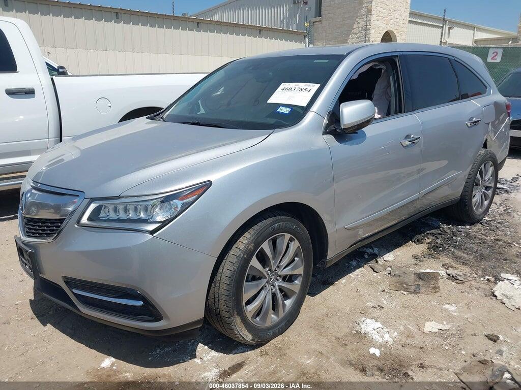 5FRYD4H45FB015530 2015 ACURA MDX photo no. 2