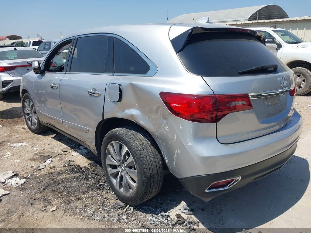 5FRYD4H45FB015530 2015 ACURA MDX photo no. 3