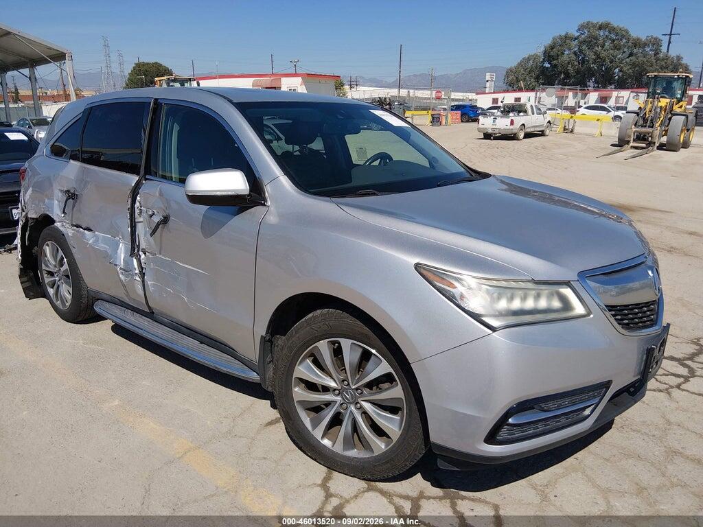 2015 ACURA MDX 5FRYD4H49FB002344