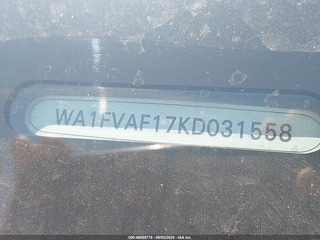 WA1FVAF17KD031558 2019 AUDI Q8 photo no. 9