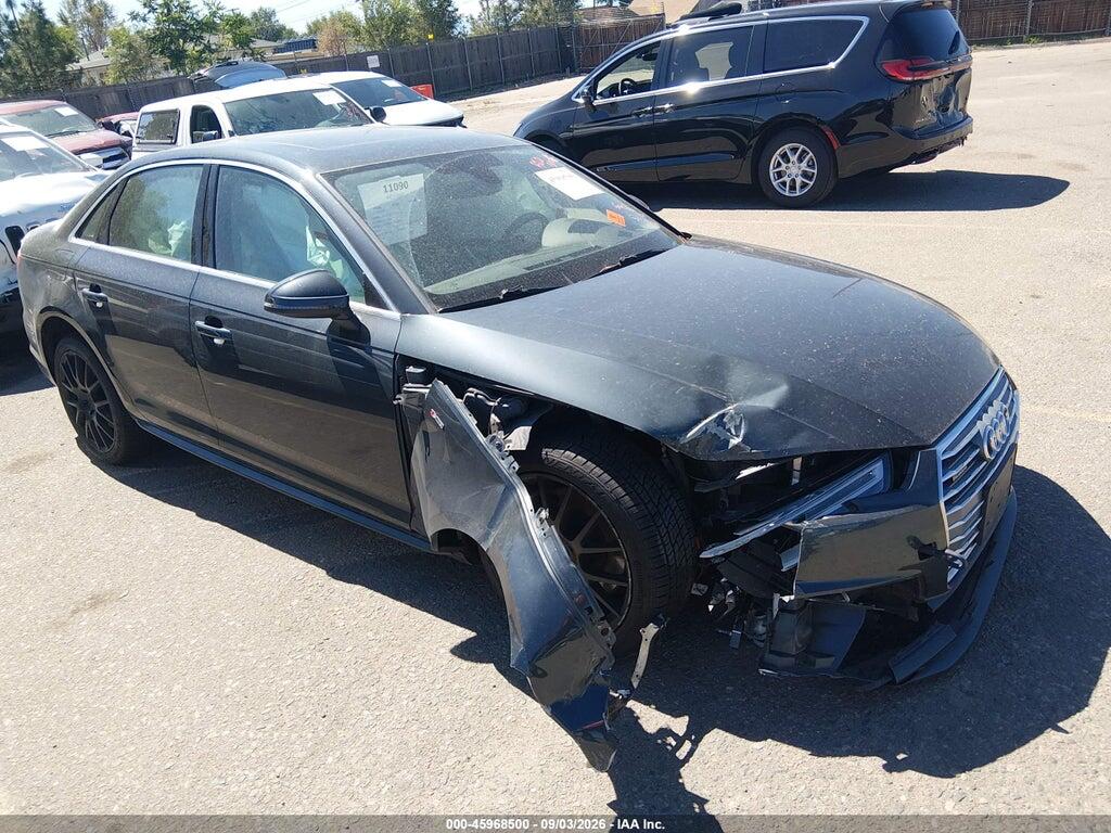 2019 AUDI A4 WAUDNAF41KA018343