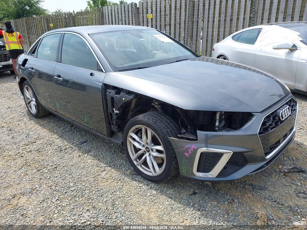 2021 AUDI A4 WAUEAAF49MA071407
