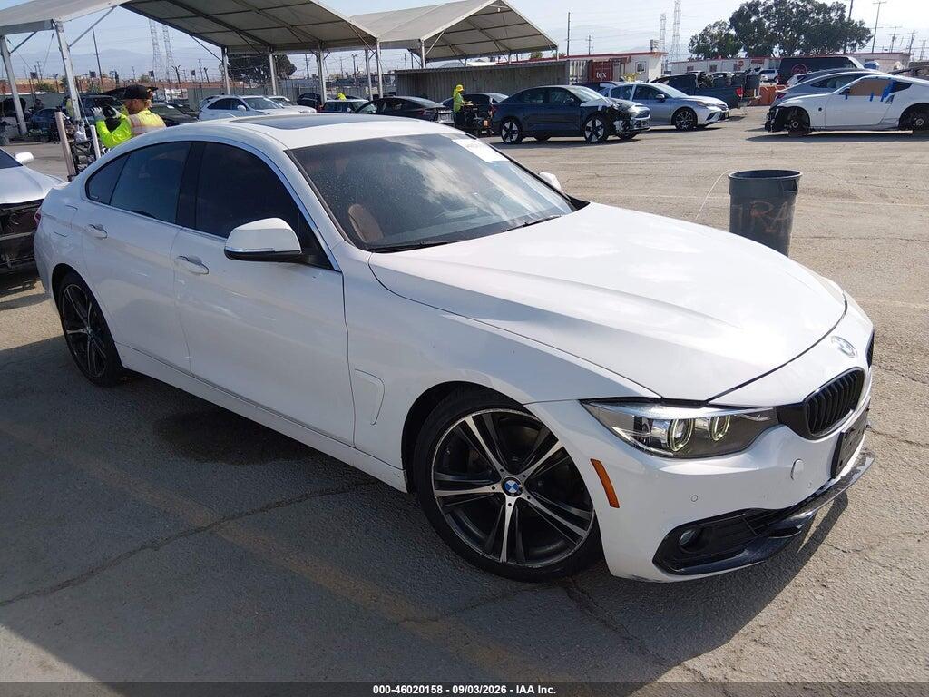 2018 BMW 430I GRAN COUPE WBA4J1C5XJBM11582