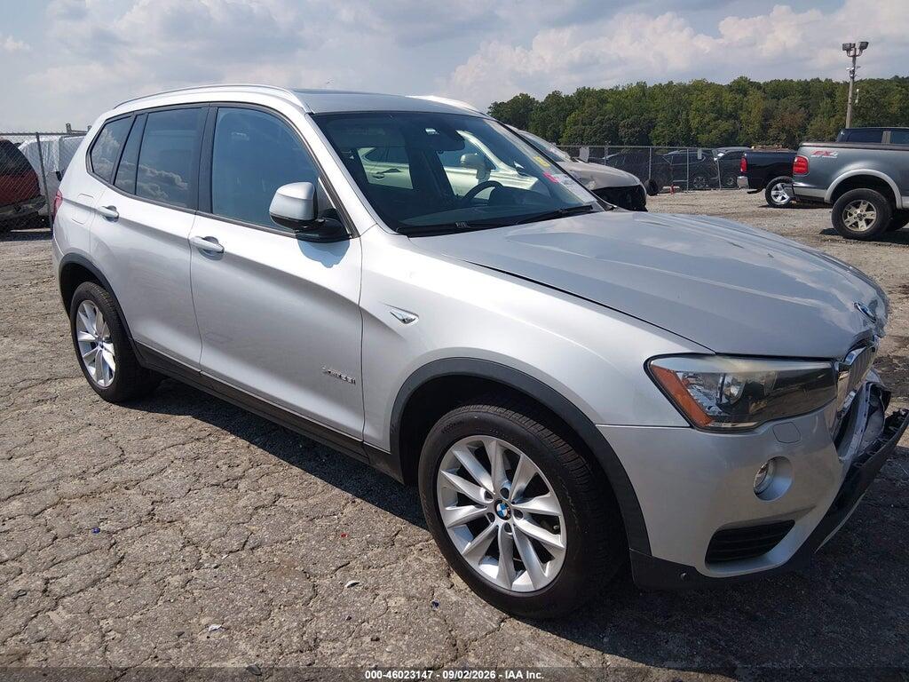 2015 BMW X3 5UXWX9C55F0D61834