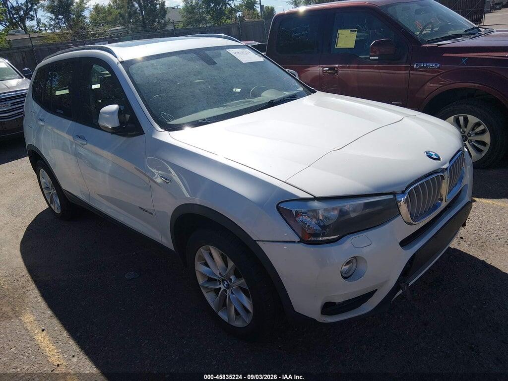 2015 BMW X3 5UXWX9C55F0D50008