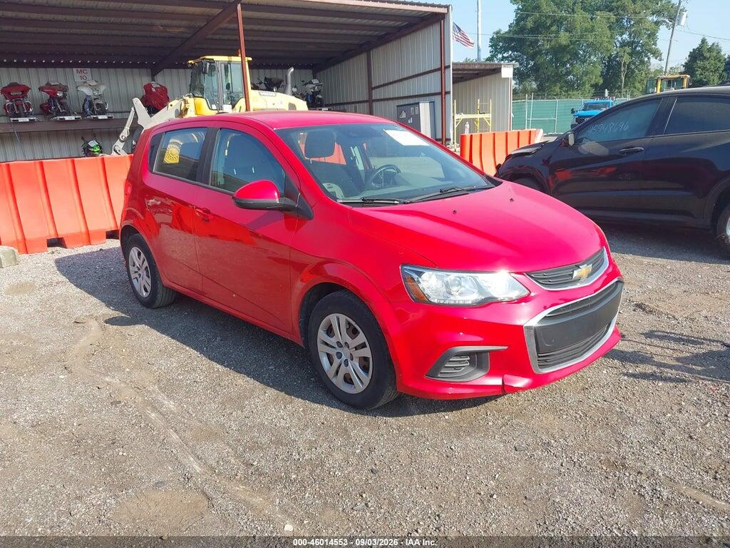 2020 CHEVROLET SONIC 1G1JG6SB2L4130725