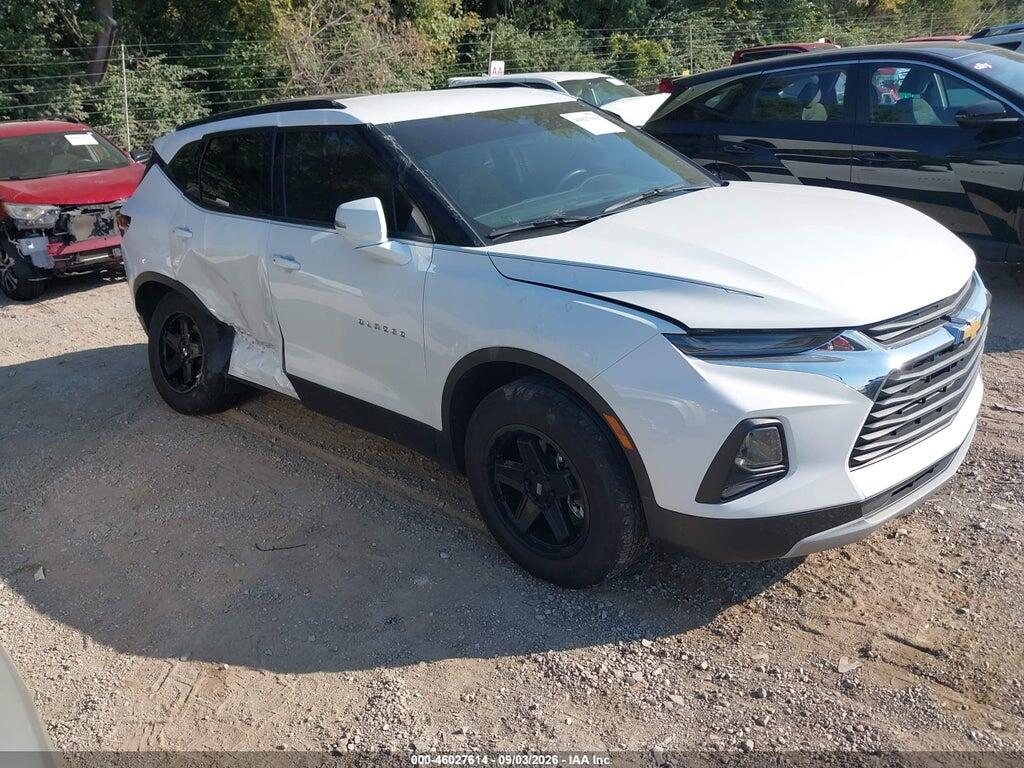 2022 CHEVROLET BLAZER 3GNKBCR43NS234893