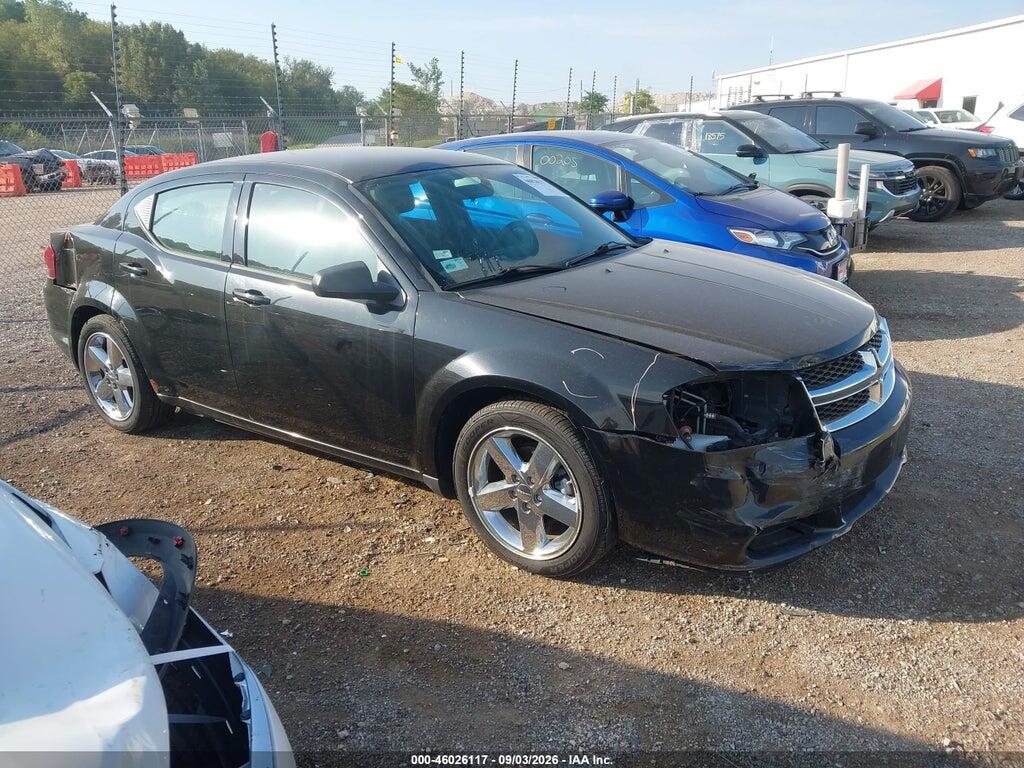 2013 DODGE AVENGER 1C3CDZAB3DN563790