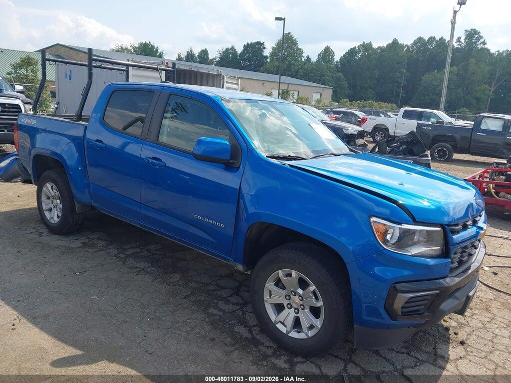 2022 CHEVROLET COLORADO 1GCGTCEN9N1287321