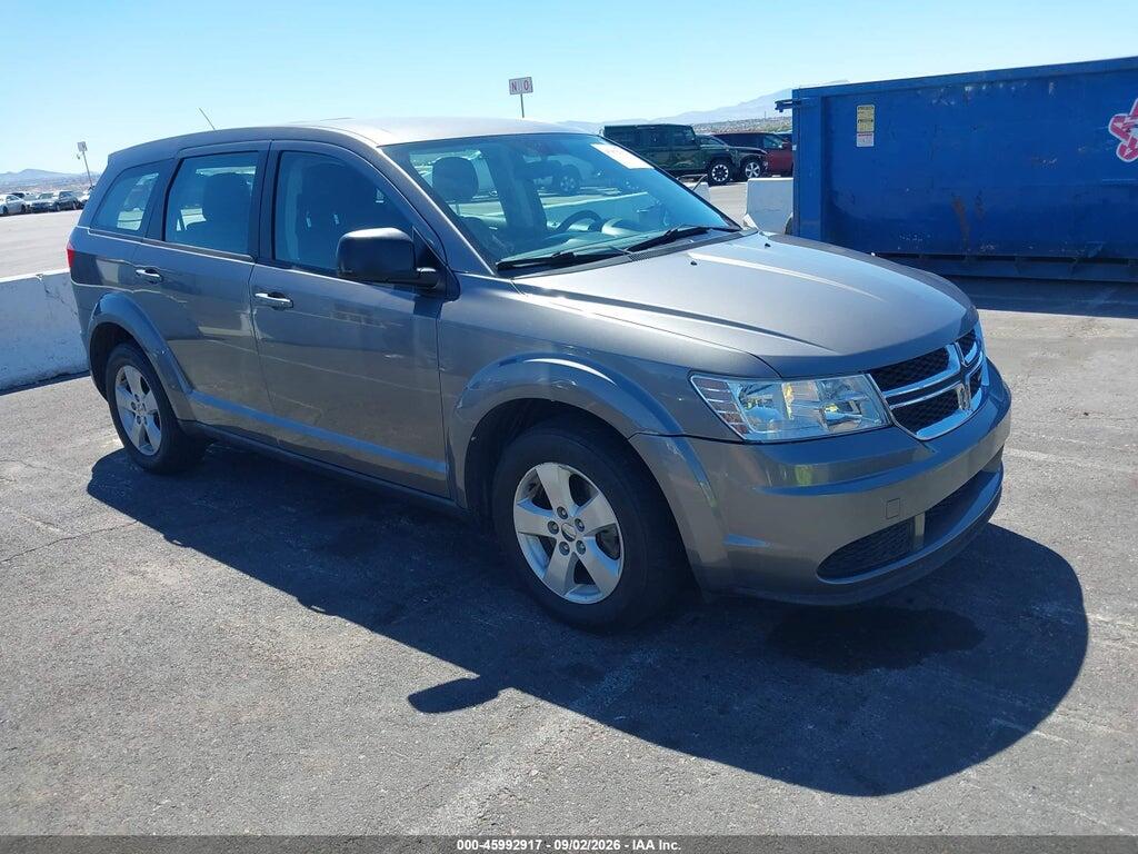 2013 DODGE JOURNEY 3C4PDCAB8DT530035