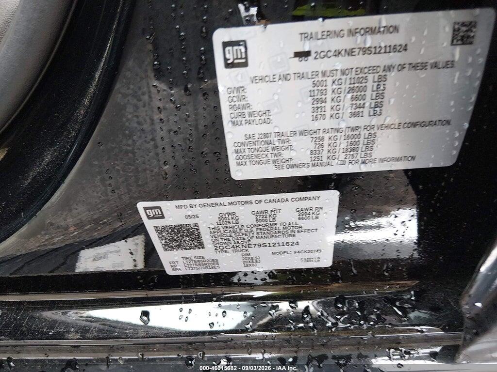 2GC4KNE79S1211624 2025 CHEVROLET SILVERADO 2500HD photo no. 8