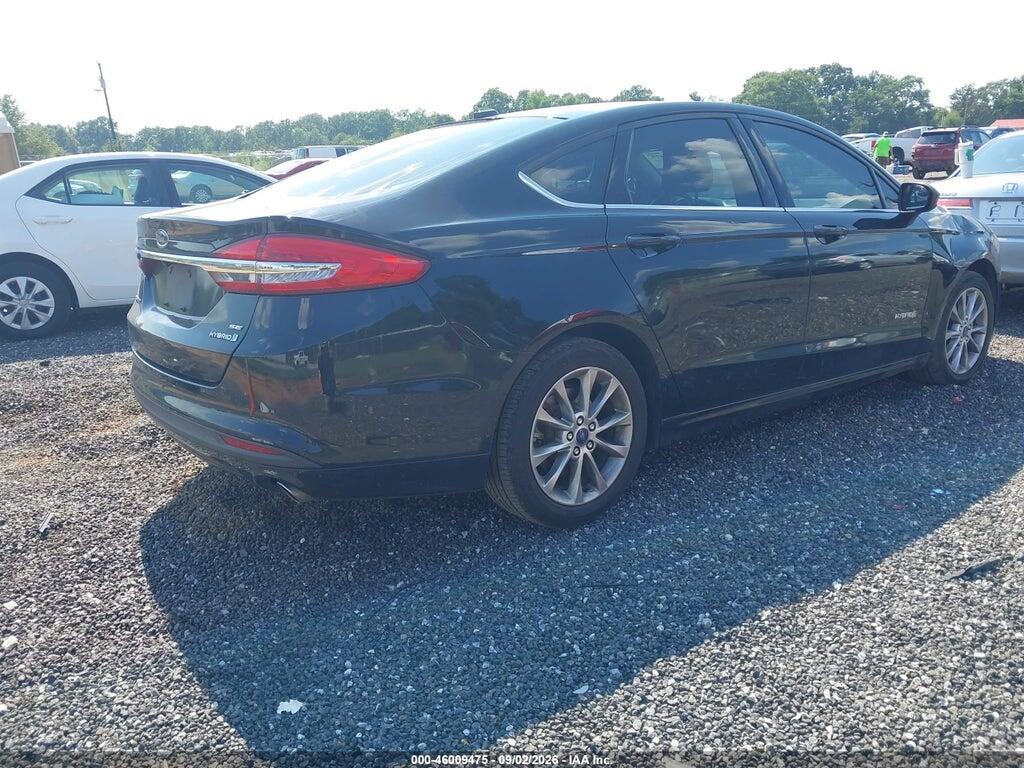3FA6P0LU5HR223222 2017 FORD FUSION HYBRID photo no. 4