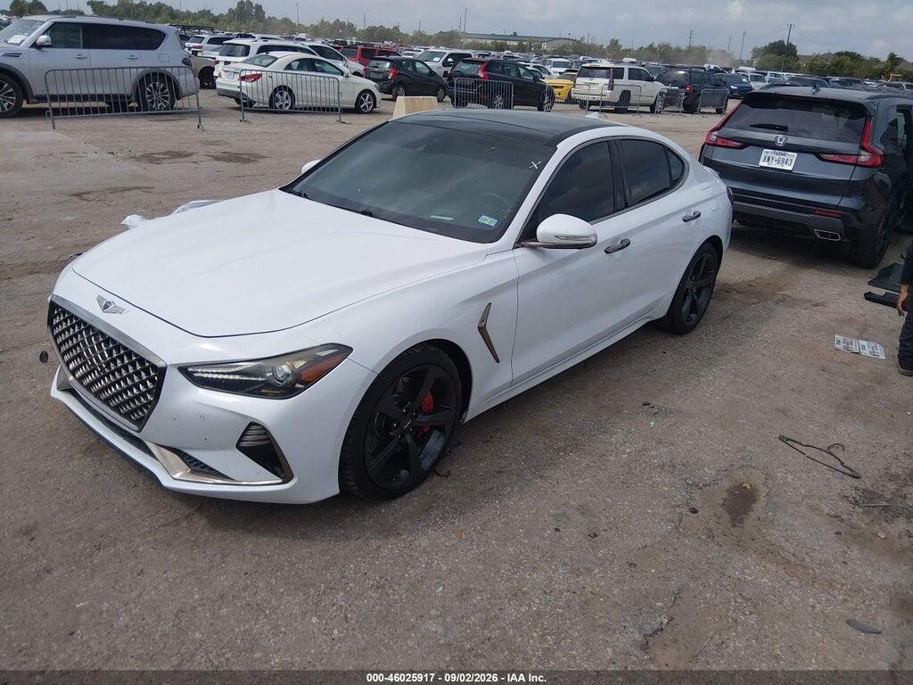 KMTG34LE1KU031260 2019 GENESIS G70 photo no. 2
