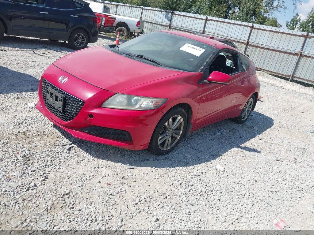 JHMZF1C40DS001555 2013 HONDA CR-Z photo no. 2