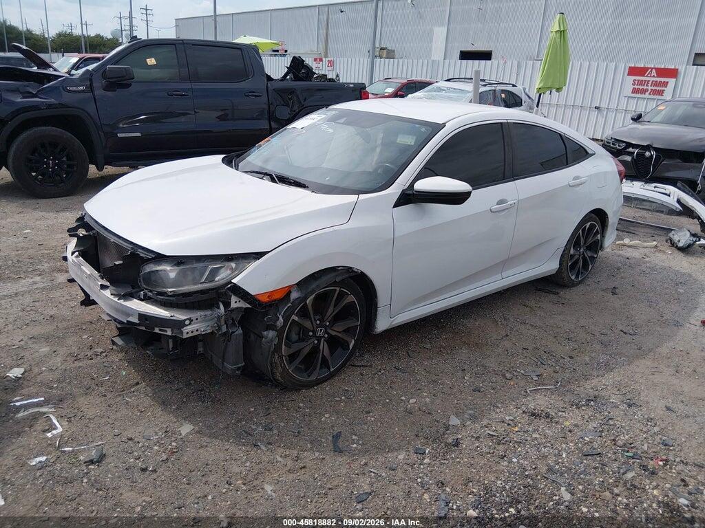 2HGFC2F84MH531733 2021 HONDA CIVIC photo no. 2