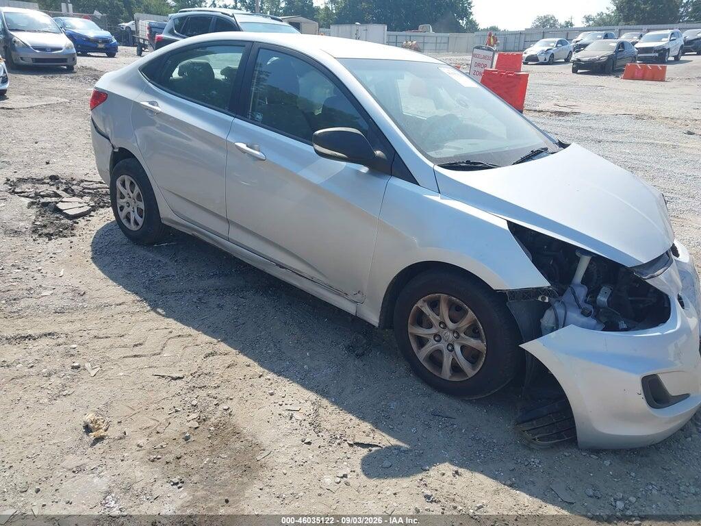 2013 HYUNDAI ACCENT KMHCT4AE0DU290210