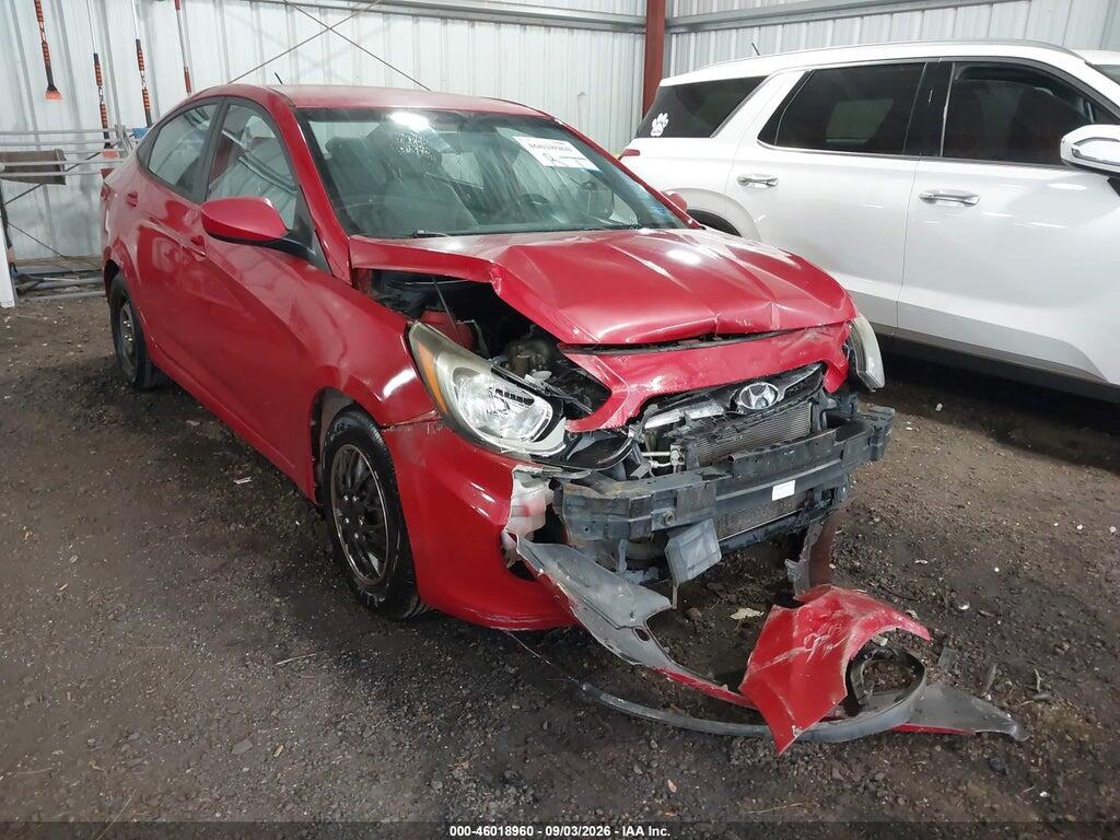 2014 HYUNDAI ACCENT KMHCT4AE9EU683429