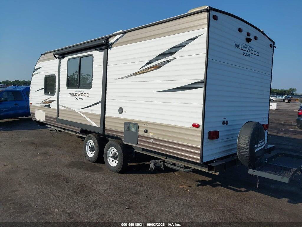 4X4TWDY20J7360901 2018 FOREST RIVER WILDWOOD photo no. 3