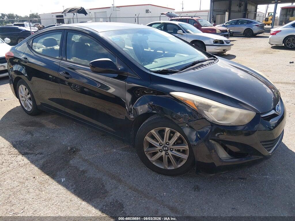 5NPDH4AE4EH492540 2014 HYUNDAI ELANTRA photo no. 1