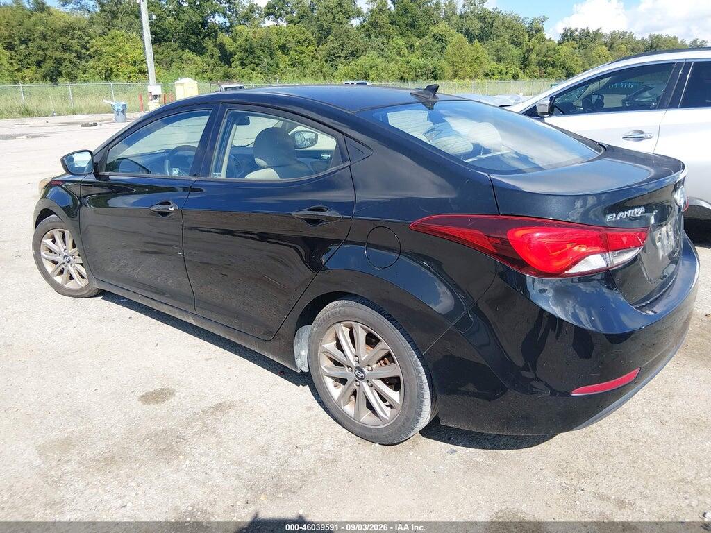 5NPDH4AE4EH492540 2014 HYUNDAI ELANTRA photo no. 3
