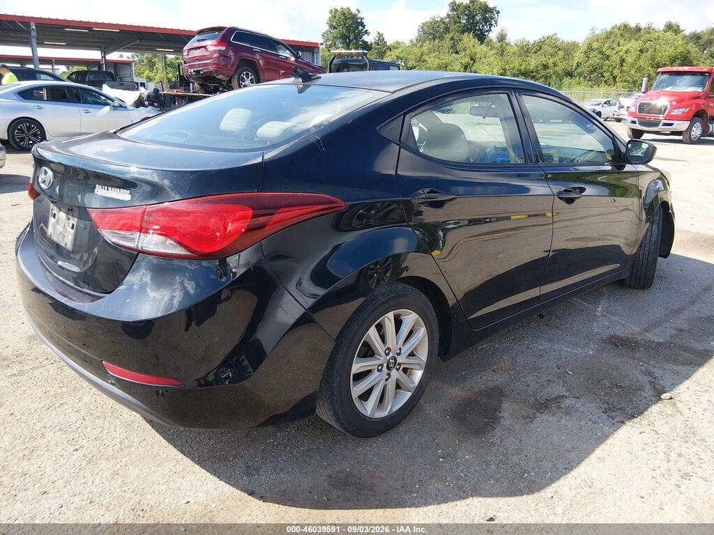5NPDH4AE4EH492540 2014 HYUNDAI ELANTRA photo no. 4