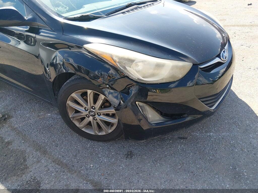 5NPDH4AE4EH492540 2014 HYUNDAI ELANTRA photo no. 6