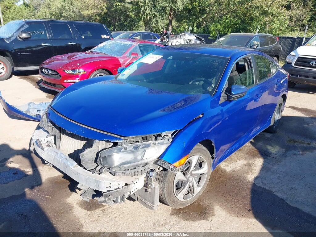 19XFC2F60KE018470 2019 HONDA CIVIC photo no. 2
