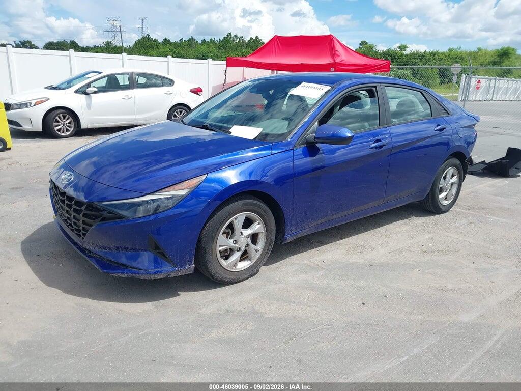 KMHLL4AG9MU192844 2021 HYUNDAI ELANTRA photo no. 2