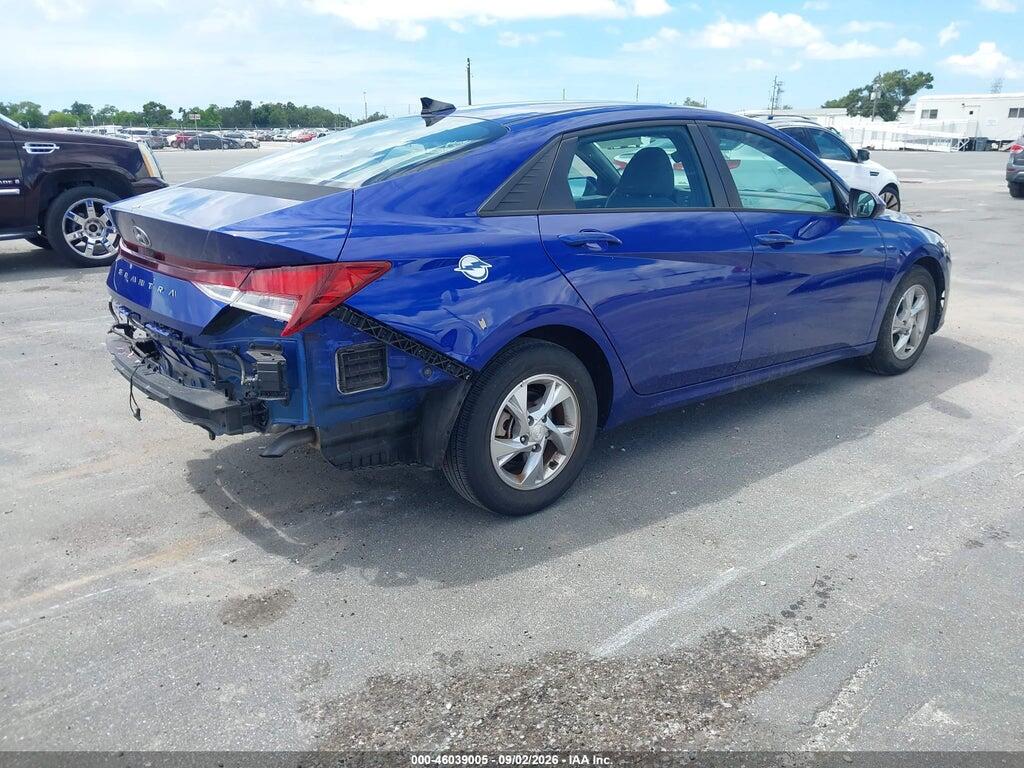 KMHLL4AG9MU192844 2021 HYUNDAI ELANTRA photo no. 4