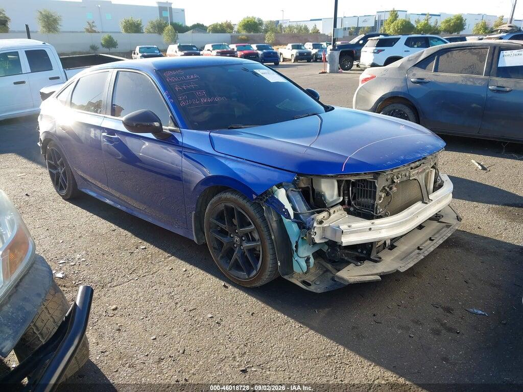 2022 HONDA CIVIC 2HGFE2F51NH572886