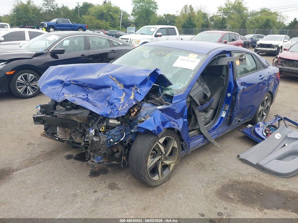 KMHLS4AG6PU602071 2023 HYUNDAI ELANTRA photo no. 2