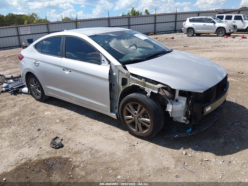 2018 HYUNDAI ELANTRA 5NPD84LF1JH215800