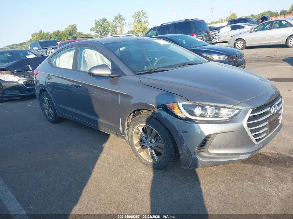 2018 HYUNDAI ELANTRA 5NPD84LF1JH369486