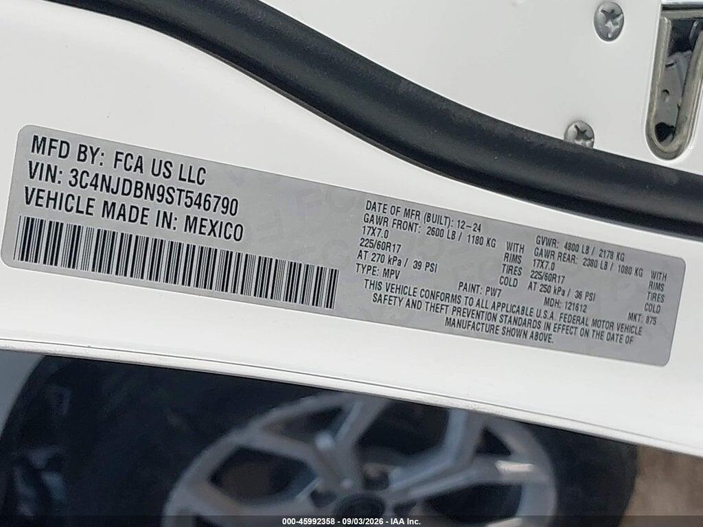 3C4NJDBN9ST546790 2025 JEEP COMPASS photo no. 9