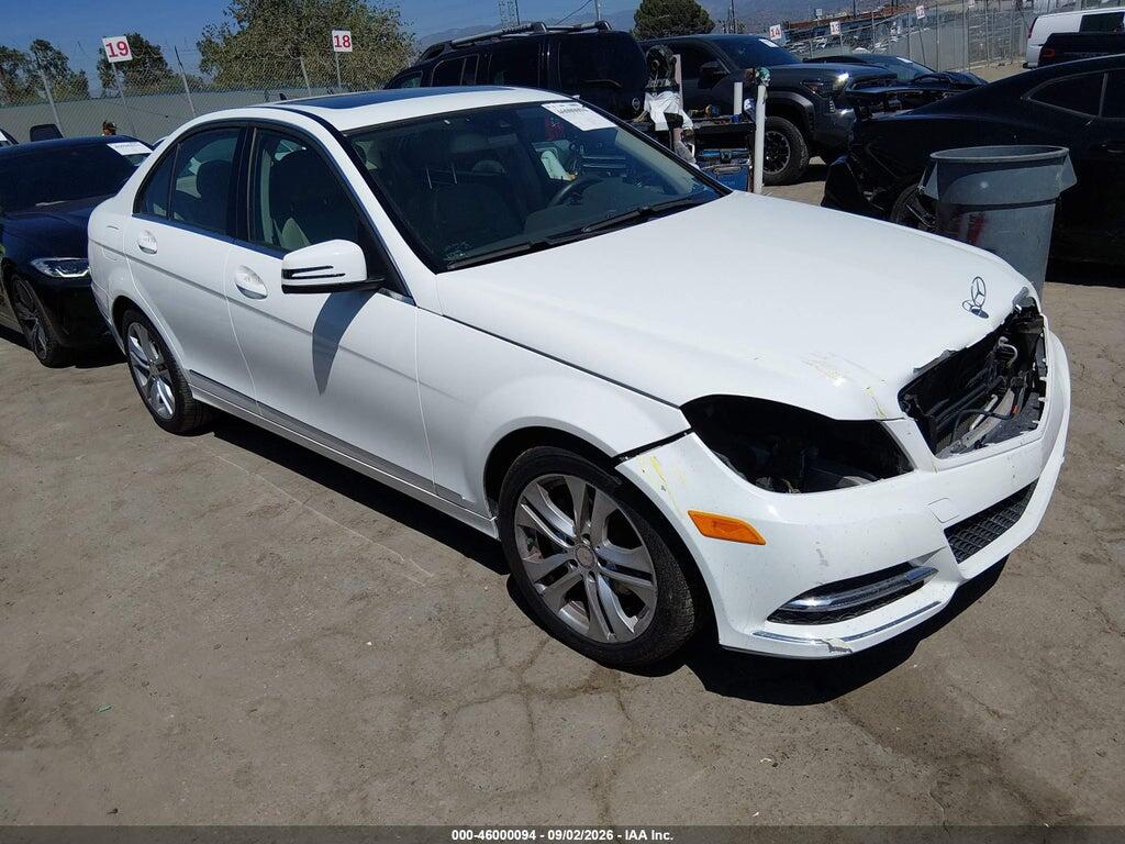 2014 MERCEDES-BENZ C 250 WDDGF4HB5EG254818