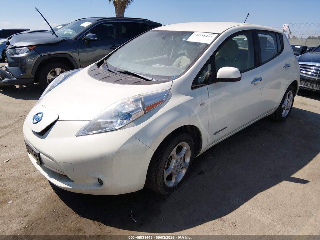 JN1AZ0CPXCT024041 2012 NISSAN LEAF photo no. 2
