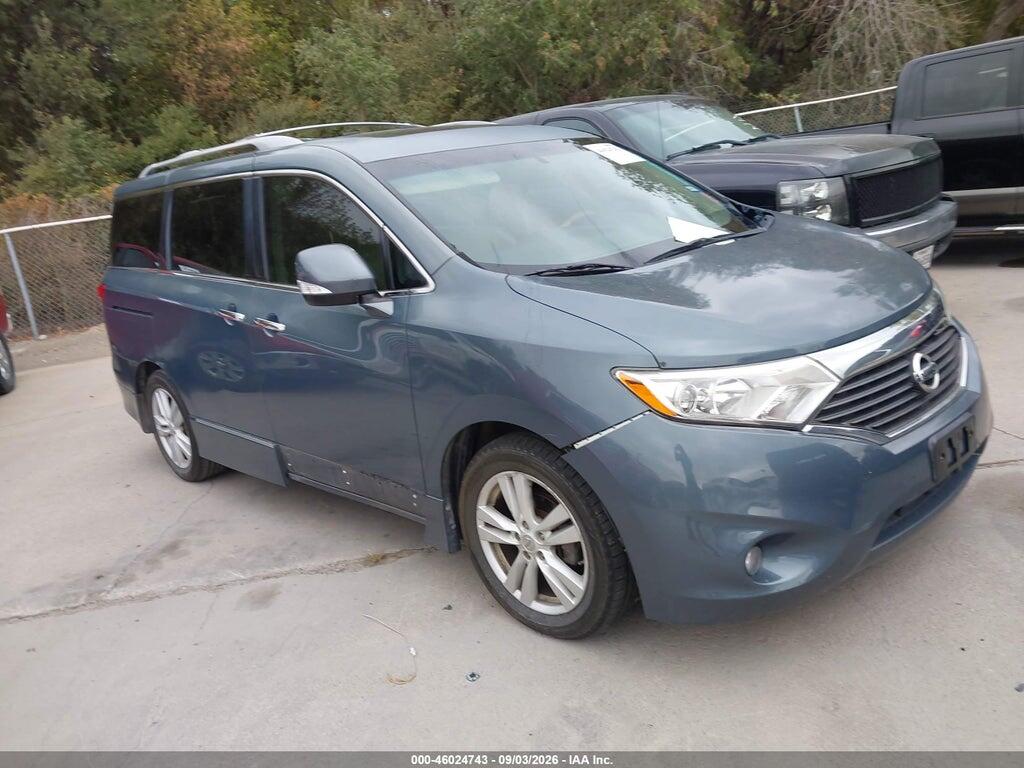 2013 NISSAN QUEST JN8AE2KP5D9060826