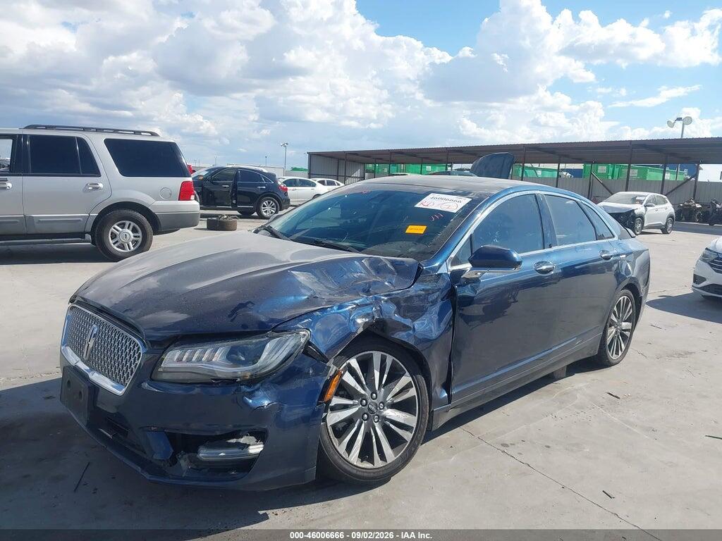 3LN6L5F98HR607601 2017 LINCOLN MKZ photo no. 2