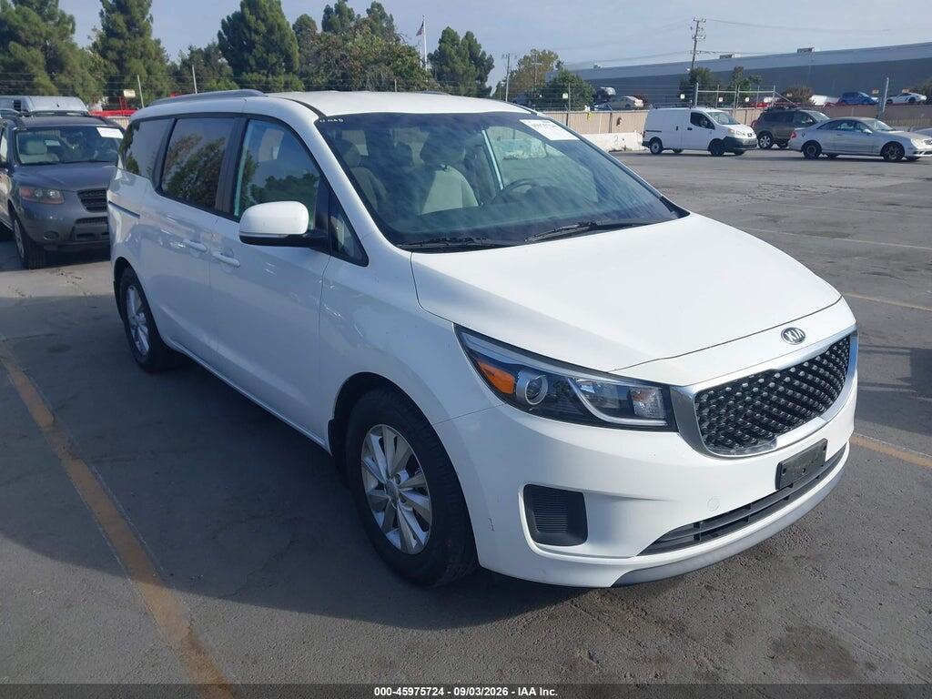 2016 KIA SEDONA KNDMB5C11G6160179